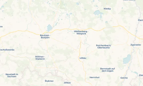 Regenradar Vorschaubild - Aktuelle Niederschläge in Kohlwesa - Kołwaz und Umgebung
