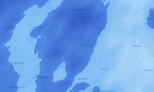 Regenradar Vorschaubild - Aktuelle Niederschläge in Kospa und Umgebung