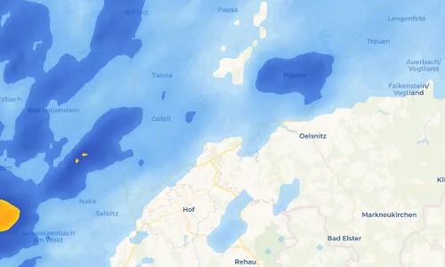 Regenradar Vorschaubild - Aktuelle Niederschläge in Krebes und Umgebung