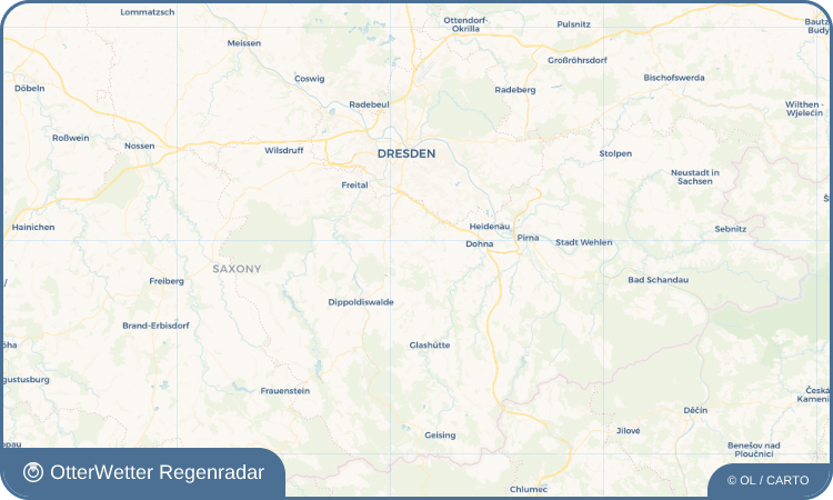 Widget-Vorschau für Kreischa Wetter-Widget-Vorschau mit Vorhersagedaten für Kreischa