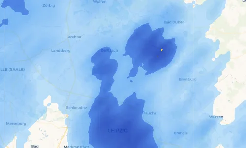 Regenradar Vorschaubild - Aktuelle Niederschläge in Kreuma und Umgebung