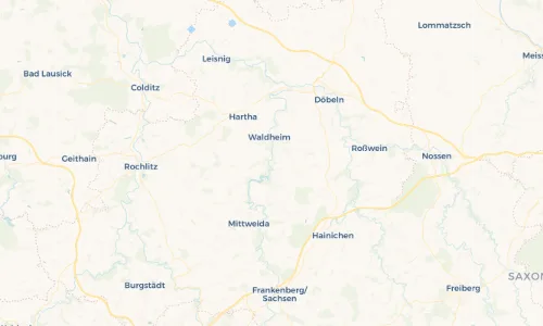 Regenradar Vorschaubild - Aktuelle Niederschläge in Kriebethal und Umgebung