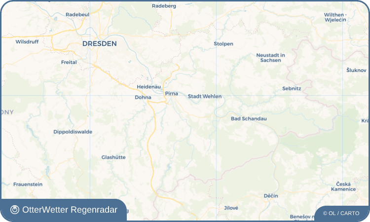 OtterWetter Regenradar-Widget Krietzschwitz