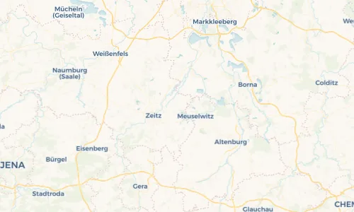 Regenradar Vorschaubild - Aktuelle Niederschläge in Krimmitzschen und Umgebung