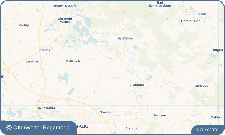 OtterWetter Regenradar-Widget Krippehna