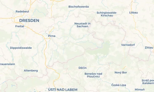 Regenradar Vorschaubild - Aktuelle Niederschläge in Krippen und Umgebung