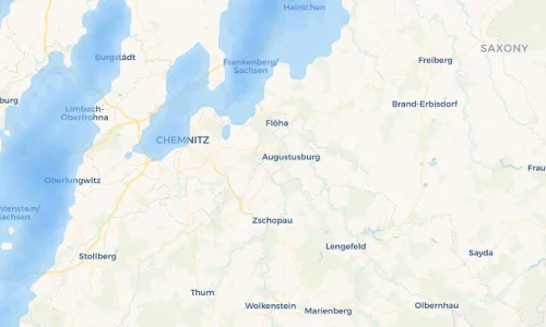 Regenradar Vorschaubild - Aktuelle Niederschläge in Kunnersdorf und Umgebung