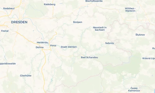 Regenradar Vorschaubild - Aktuelle Niederschläge in Kurort Rathen und Umgebung