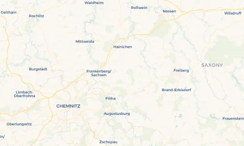 Regenradar Vorschaubild - Aktuelle Niederschläge in Langenstriegis und Umgebung