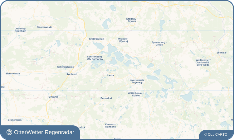 OtterWetter Regenradar-Widget Laubusch