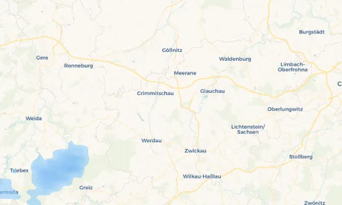 Regenradar Vorschaubild - Aktuelle Niederschläge in Lauenhain und Umgebung
