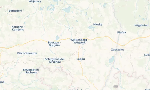 Regenradar Vorschaubild - Aktuelle Niederschläge in Lauske - Łusk und Umgebung