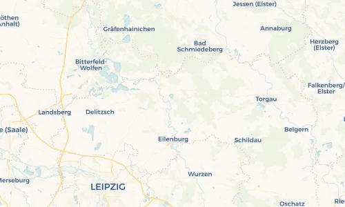 Regenradar Vorschaubild - Aktuelle Niederschläge in Laußig und Umgebung
