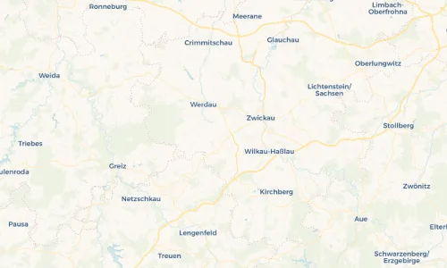 Regenradar Vorschaubild - Aktuelle Niederschläge in Lichtentanne und Umgebung