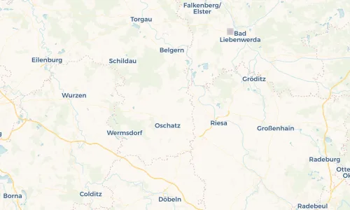 Regenradar Vorschaubild - Aktuelle Niederschläge in Liebschütz und Umgebung