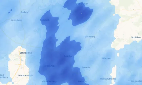 Regenradar Vorschaubild - Aktuelle Niederschläge in Liemehna und Umgebung