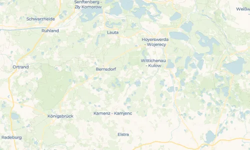 Regenradar Vorschaubild - Aktuelle Niederschläge in Lieske und Umgebung