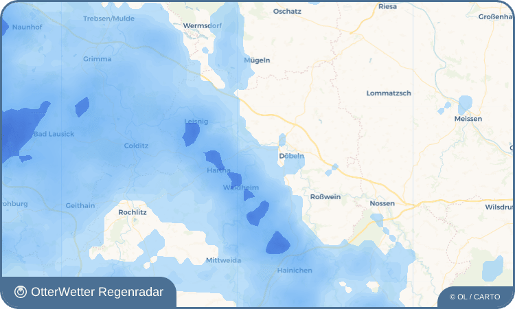OtterWetter Regenradar-Widget Limmritz