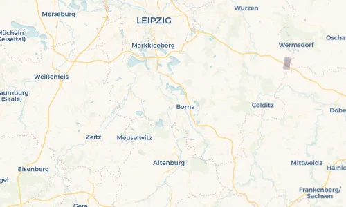 Regenradar Vorschaubild - Aktuelle Niederschläge in Lobstädt und Umgebung