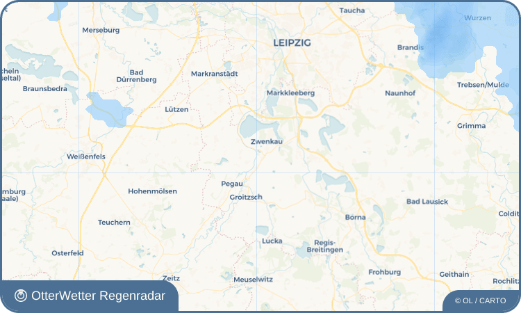 Widget-Vorschau für Löbschütz Wetter-Widget-Vorschau mit Vorhersagedaten für Löbschütz