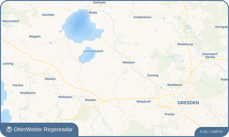 OtterWetter Regenradar-Widget Löthain