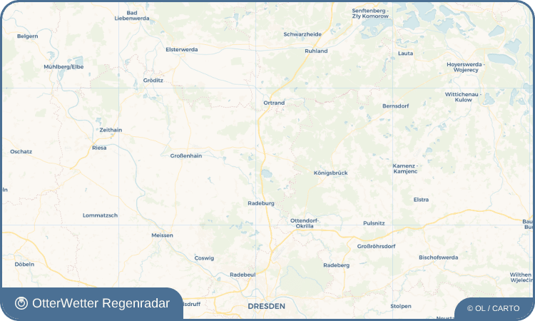 OtterWetter Regenradar-Widget Lötzschen