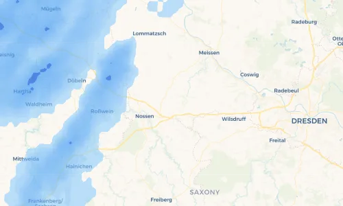 Regenradar Vorschaubild - Aktuelle Niederschläge in Mahlitzsch und Umgebung