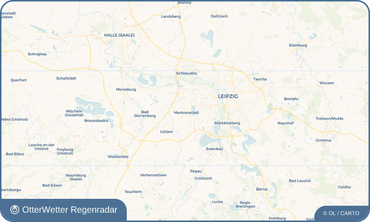 OtterWetter Regenradar-Widget Markranstädt