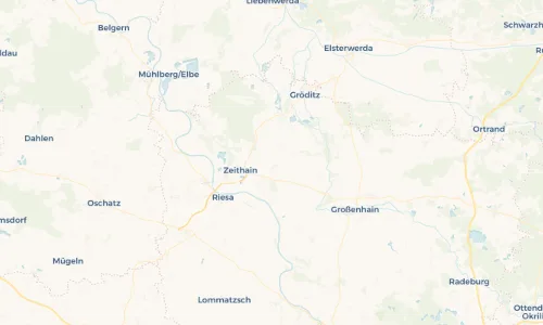 Regenradar Vorschaubild - Aktuelle Niederschläge in Marksiedlitz und Umgebung