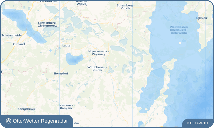 OtterWetter Regenradar-Widget Maukendorf - Mučow