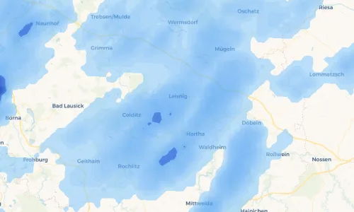 Regenradar Vorschaubild - Aktuelle Niederschläge in Meinitz und Umgebung