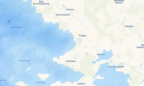 Regenradar Vorschaubild - Aktuelle Niederschläge in Melpitz und Umgebung