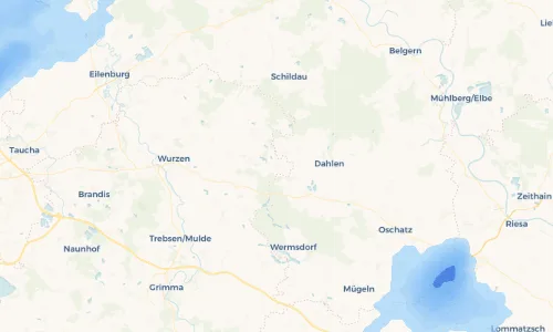 Regenradar Vorschaubild - Aktuelle Niederschläge in Meltewitz und Umgebung
