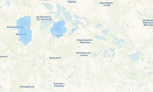 Regenradar Vorschaubild - Aktuelle Niederschläge in Michalken - Michałki und Umgebung