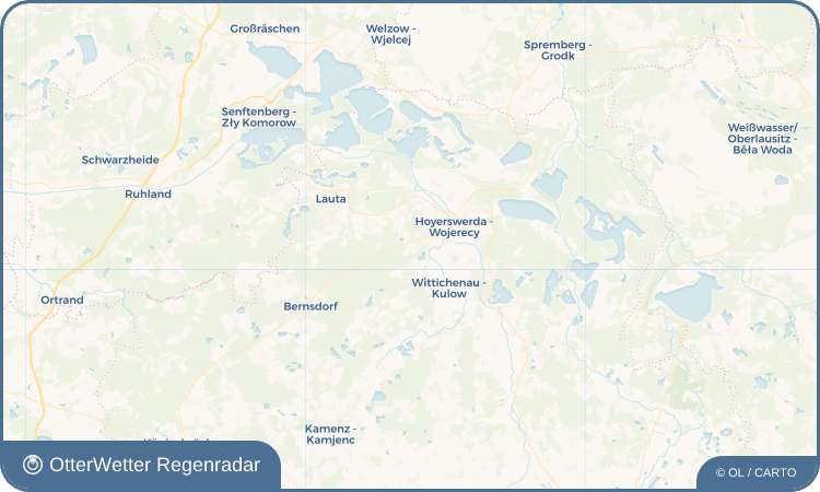 OtterWetter Regenradar-Widget Michalken - Michałki