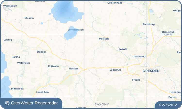 OtterWetter Regenradar-Widget Miltitz
