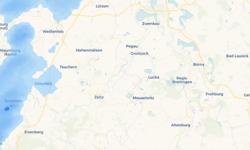 Regenradar Vorschaubild - Aktuelle Niederschläge in Minkwitz und Umgebung