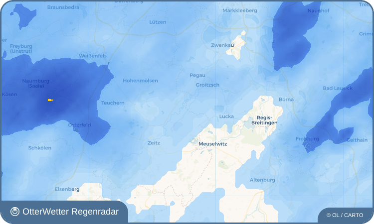 Wetter-Widget-Vorschau mit Vorhersagedaten für Minkwitz