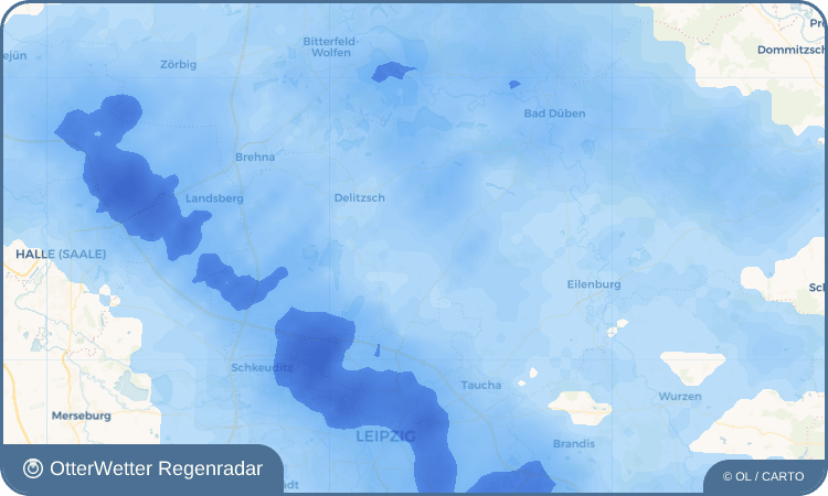 OtterWetter Regenradar-Widget Mocherwitz