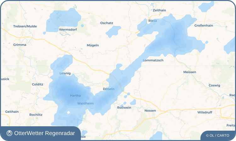Widget-Vorschau für Möbertitz Wetter-Widget-Vorschau mit Vorhersagedaten für Möbertitz
