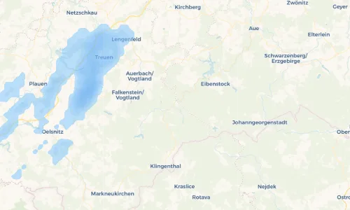 Regenradar Vorschaubild - Aktuelle Niederschläge in Morgenröthe-Rautenkranz und Umgebung