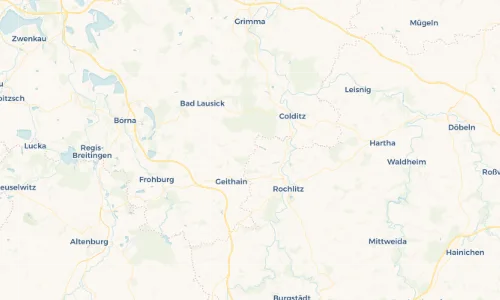 Regenradar Vorschaubild - Aktuelle Niederschläge in Nauenhain und Umgebung