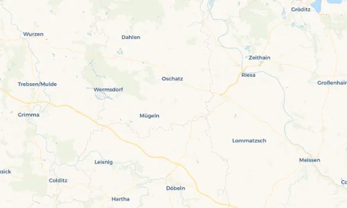 Regenradar Vorschaubild - Aktuelle Niederschläge in Naundorf und Umgebung