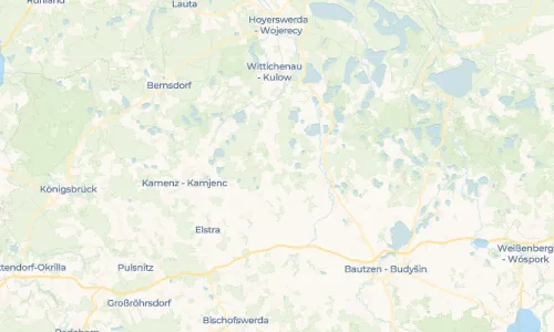 Regenradar Vorschaubild - Aktuelle Niederschläge in Naußlitz - Nowoslicy und Umgebung