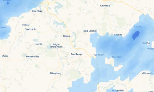 Regenradar Vorschaubild - Aktuelle Niederschläge in Nenkersdorf und Umgebung