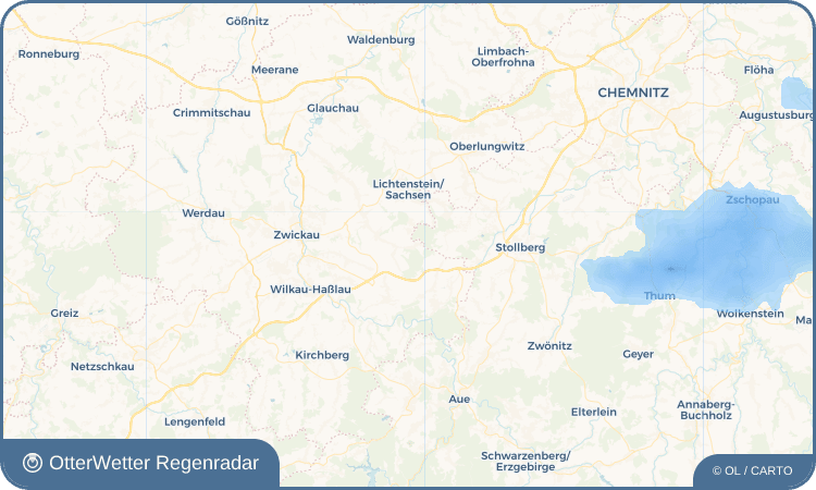 OtterWetter Regenradar-Widget Neuschönburg