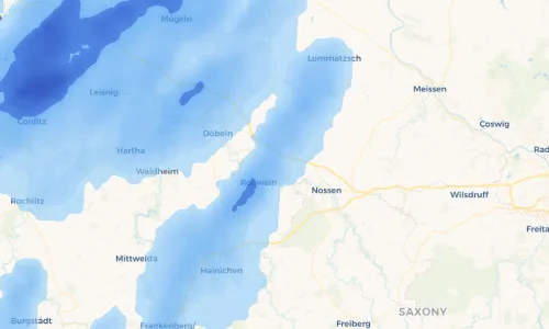 Regenradar Vorschaubild - Aktuelle Niederschläge in Neuseifersdorf und Umgebung