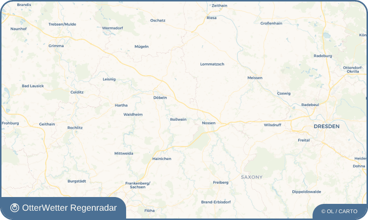 OtterWetter Regenradar-Widget Neuseifersdorf