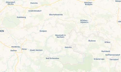 Regenradar Vorschaubild - Aktuelle Niederschläge in Neustadt in Sachsen und Umgebung