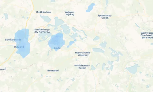 Regenradar Vorschaubild - Aktuelle Niederschläge in Neuwiese - Nowa Łuka und Umgebung